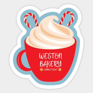 Weston Bakery - holiday Sticker